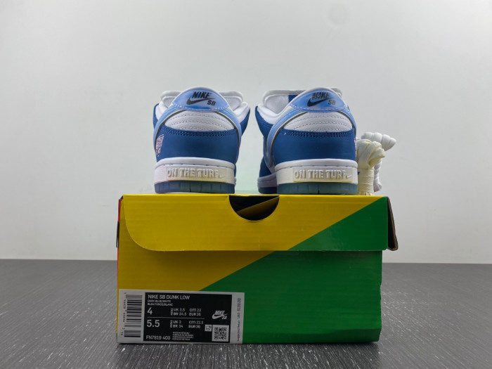 nike sb dunk low born x raised one block at a time fn7819-400