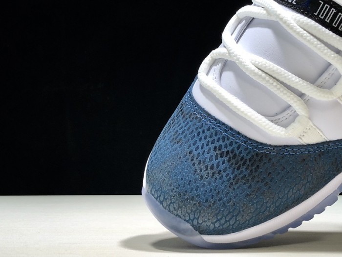 jordan 11 retro low snake navy (2019) - cd6846-102