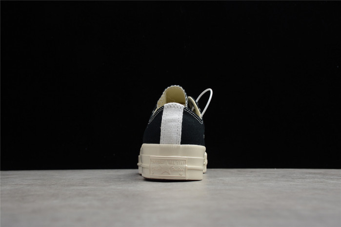 converse chuck taylor all-star 70s ox comme des garcons play black 150206c