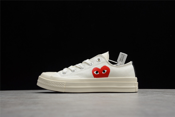 converse chuck taylor all-star 70s ox comme des garcons play white 150207c