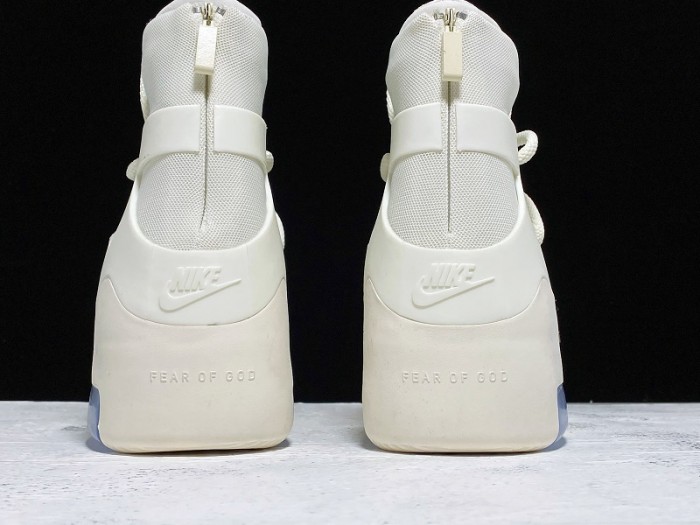 nike air fear of god 1 sail black - ar4237-100