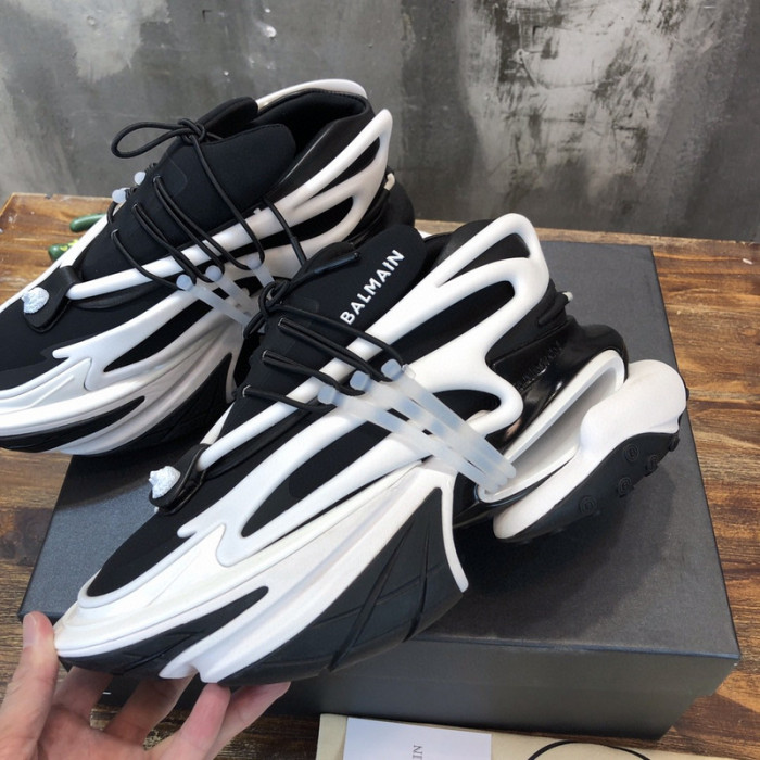 balmain unicorn low-top sneakers