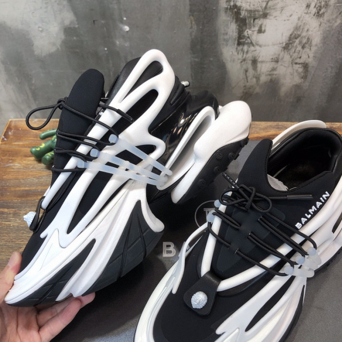 balmain unicorn low-top sneakers