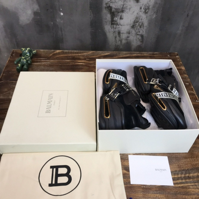 balmain unicorn low-top sneakers