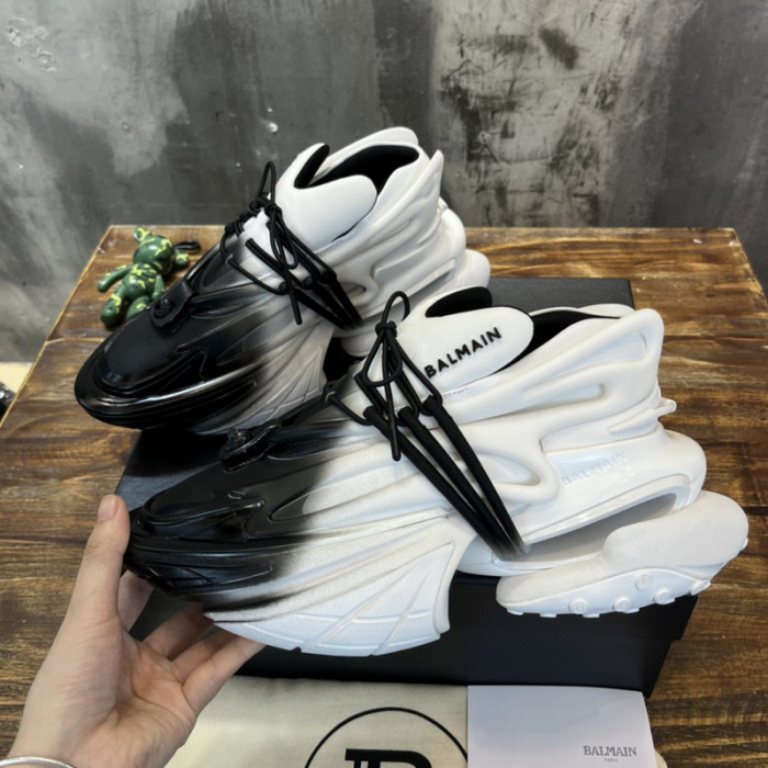 balmain unicorn low-top sneakers