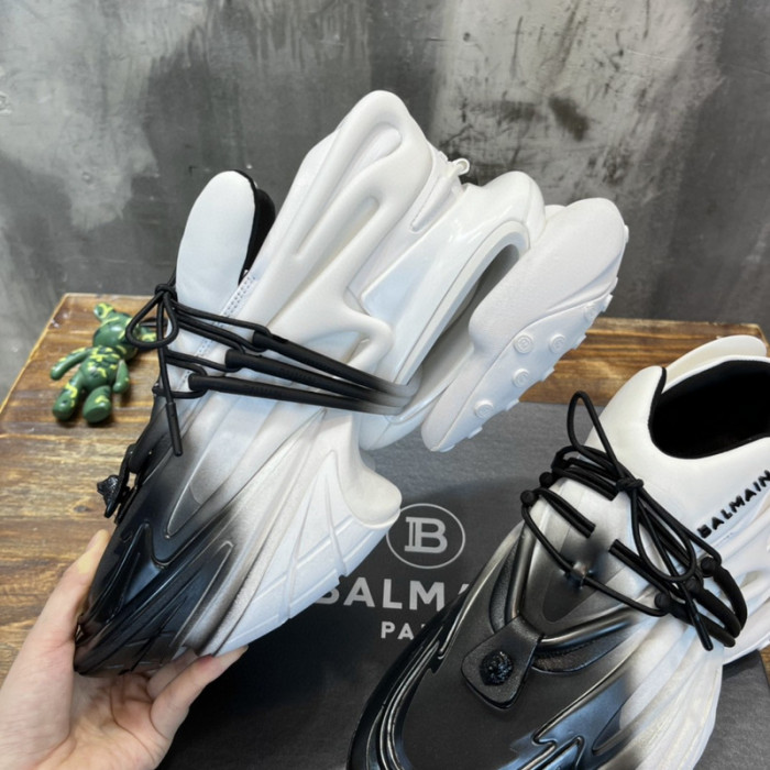 balmain unicorn low-top sneakers