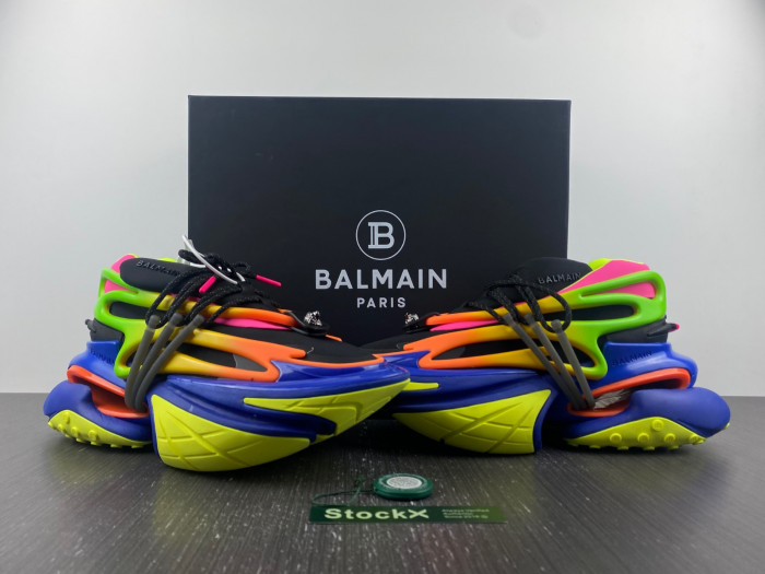 balmain unicorn low-top sneakers