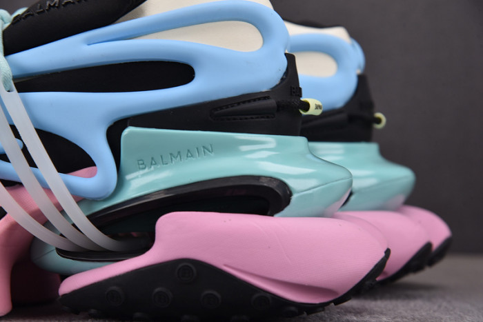 balmain unicorn low-top sneakers