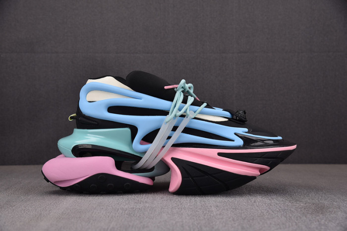 balmain unicorn low-top sneakers