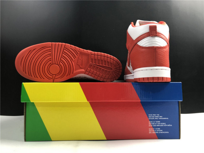 nike dunk high pro sb S*p3eme red stars 307385-161