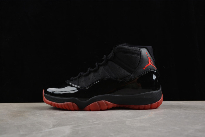 Air Jordan 11 Retro "Black Red" 378037-326