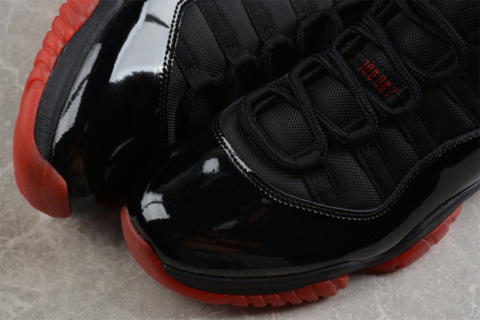 Air Jordan 11 Retro "Black Red" 378037-326