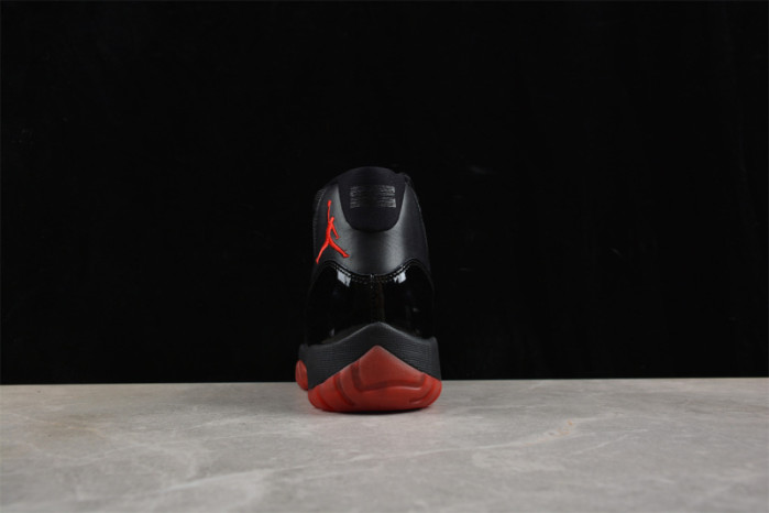 Air Jordan 11 Retro "Black Red" 378037-326