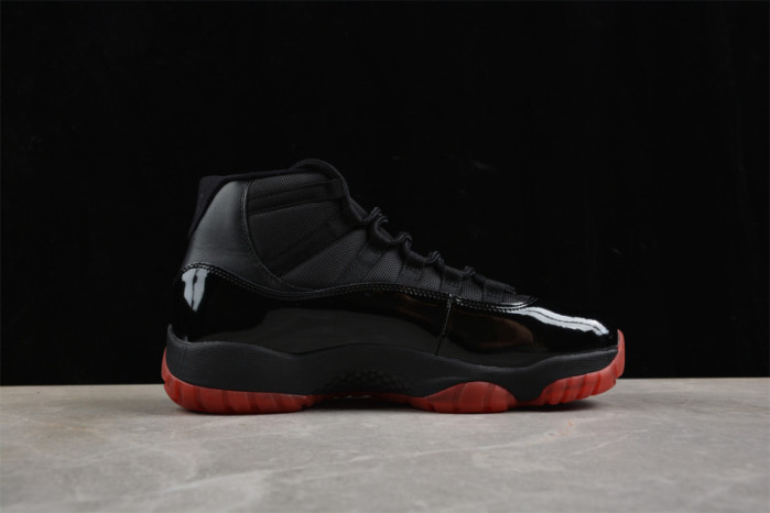 Air Jordan 11 Retro "Black Red" 378037-326