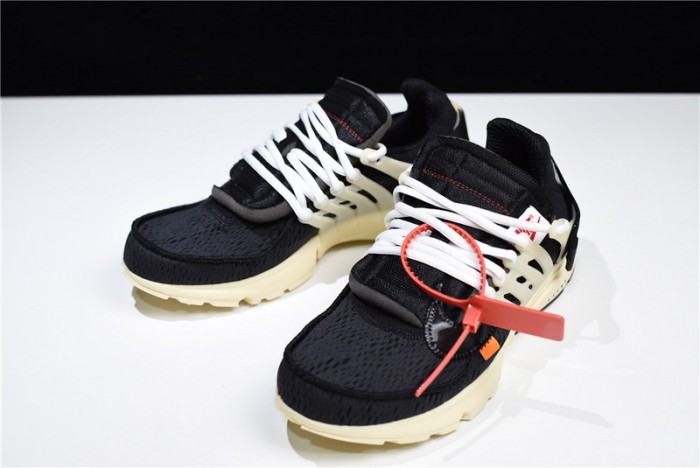 of x nike air presto black/black-muslin aa3830-001