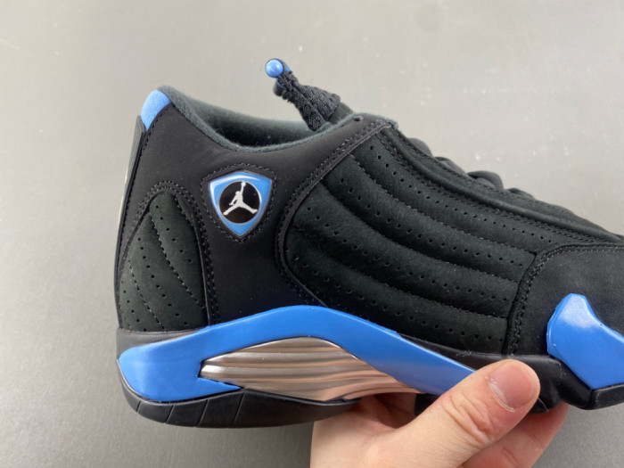 Air Jordan 14 Black University Blue 487471-002