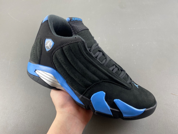 Air Jordan 14 Black University Blue 487471-002
