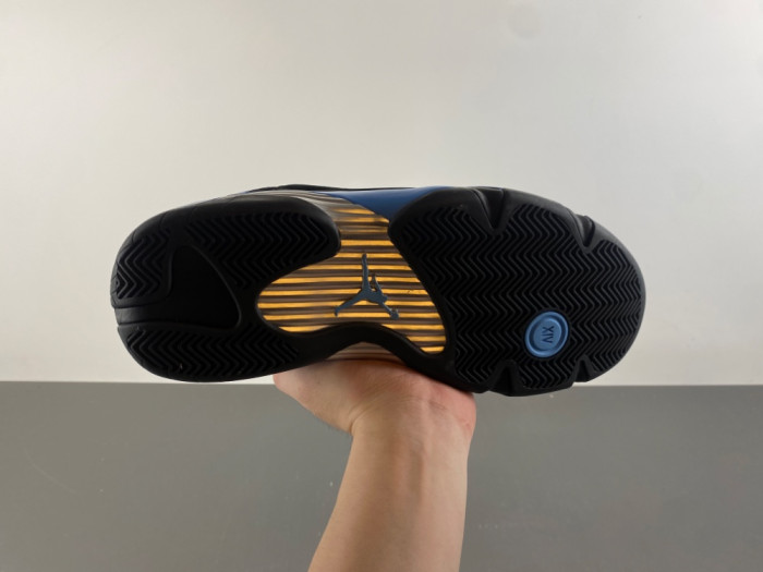 Air Jordan 14 Black University Blue 487471-002