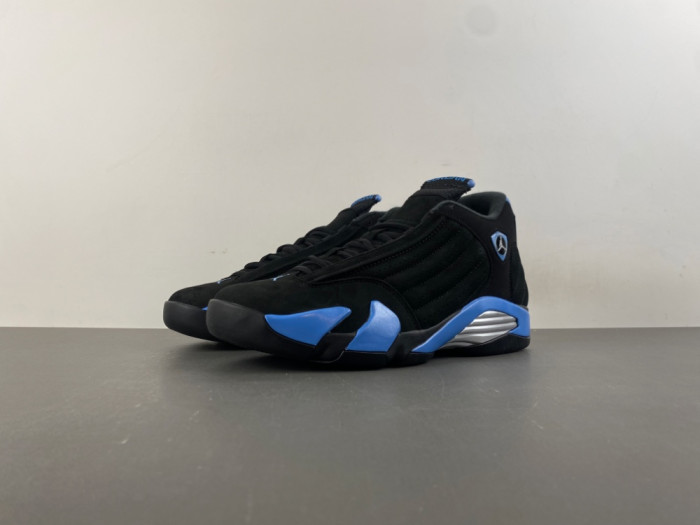 Air Jordan 14 Black University Blue 487471-002