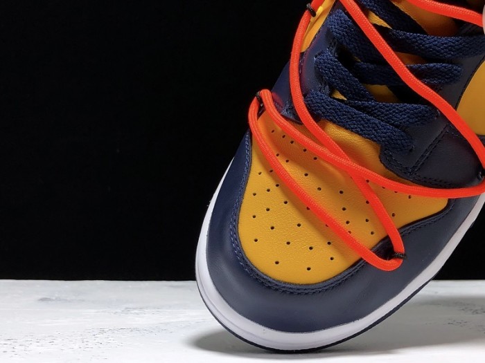 of x nike dunk low michigan - ct0856-700
