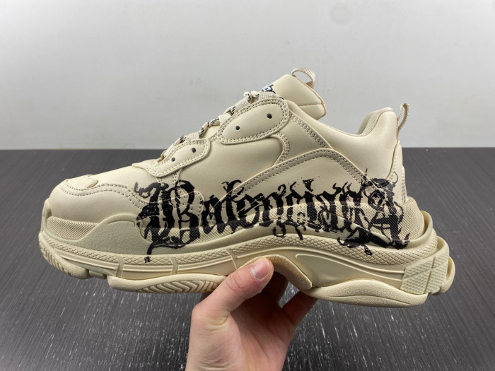 balen triple s beige 536737 w2fay 9016