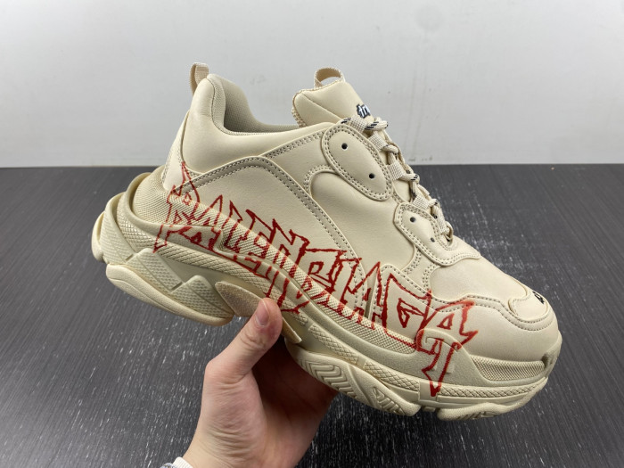 balen triple s beige 536737 w2fay 9016