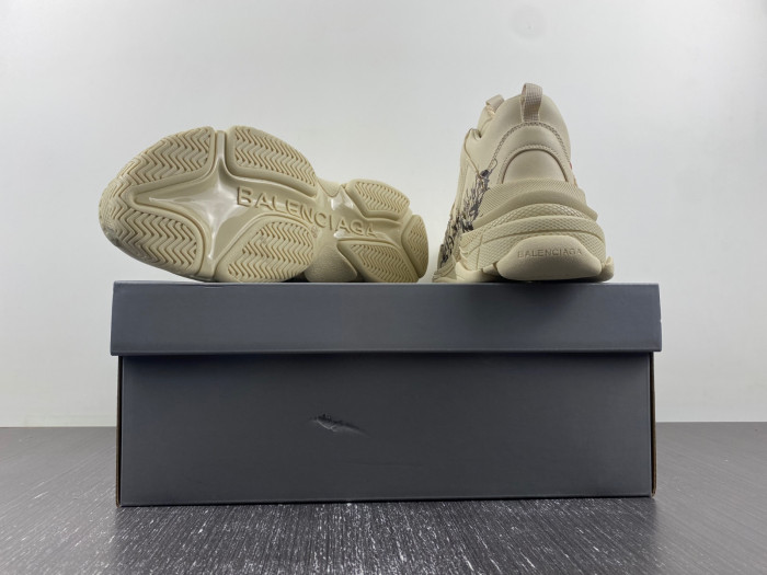balen triple s beige 536737 w2fay 9016