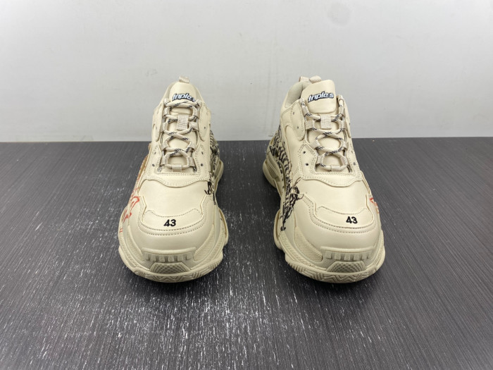 balen triple s beige 536737 w2fay 9016
