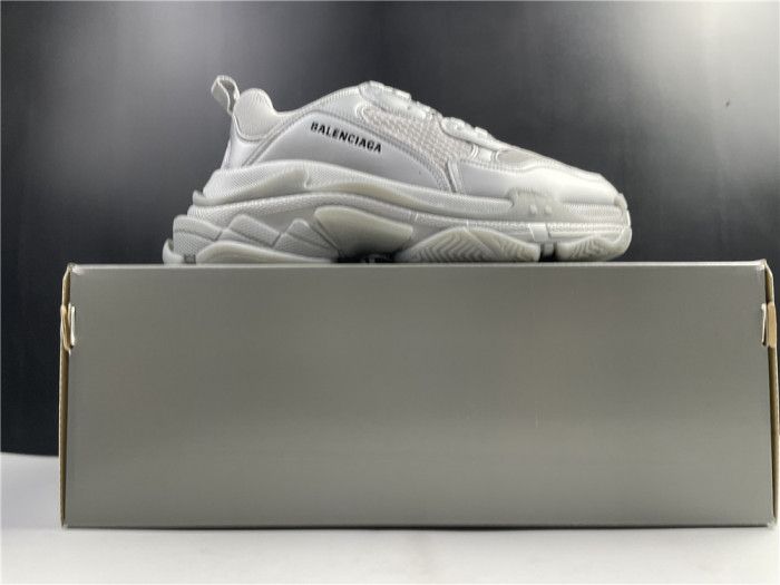 balen triple s sneaker silver 536737 w2fs2 8100