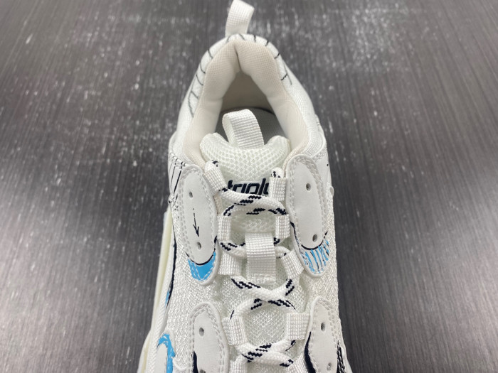 balen triple s white 536737 w3srb 9014