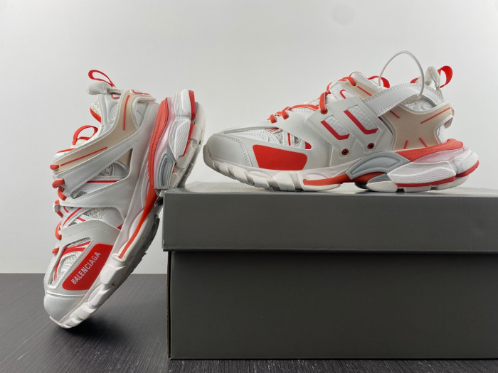 balen track trainer 3.0 white orange- 677403 w3ra9 1000