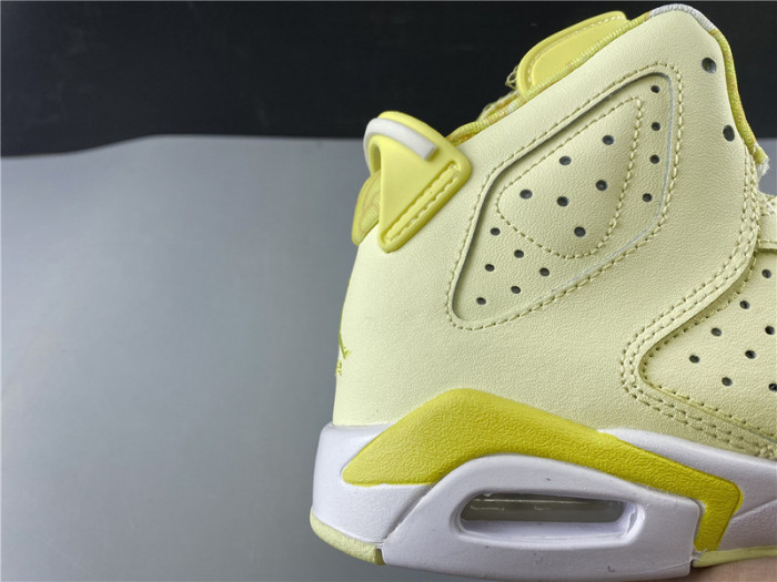 air jordan 6 retro dynamic yellow floral (gs) 543390-800