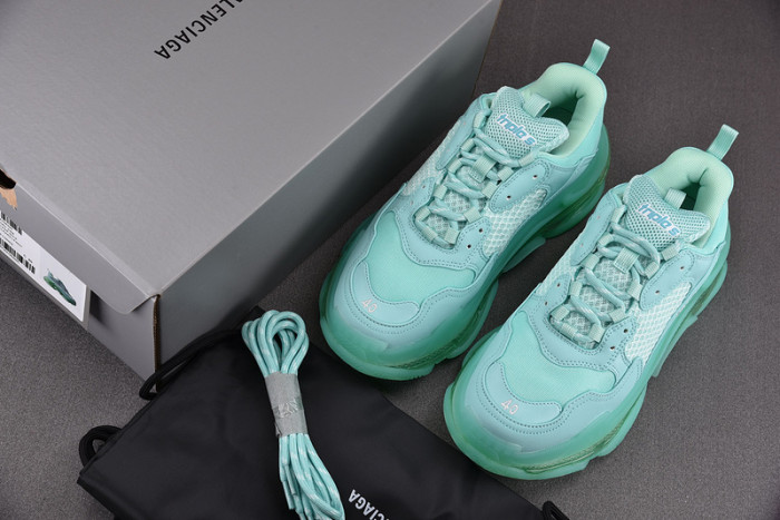 balen triple s clear sole green (w) 544351 w2ga1 4500