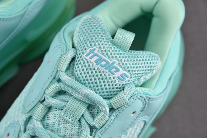 balen triple s clear sole green (w) 544351 w2ga1 4500