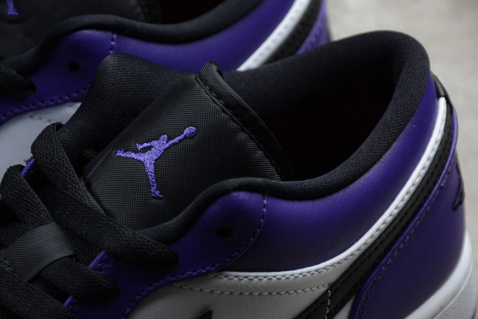 air jordan 1 low court purple white 553558-500