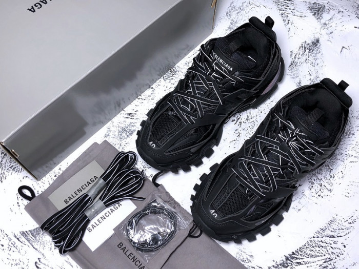 balen sneaker tess.s.gomma maille lighted sole black 555036 w1gb1 1000