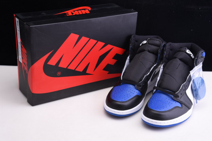 air jordan 1 retro high black game royal 555088-041