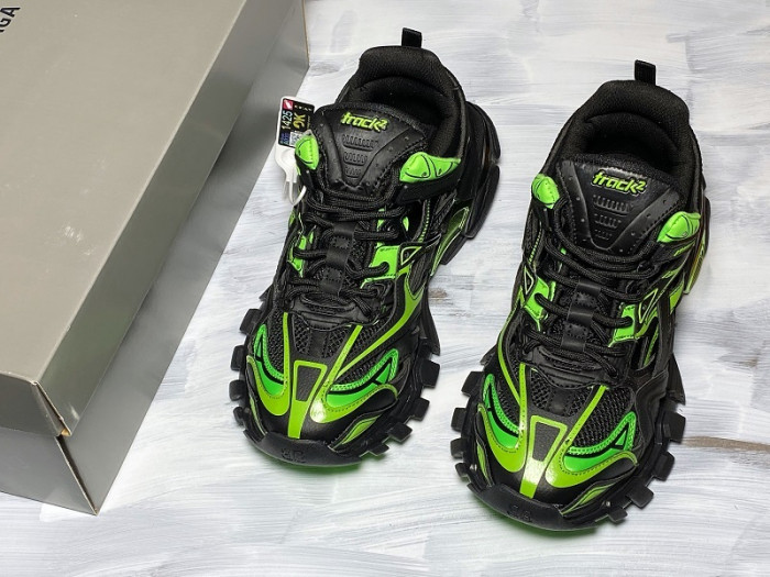 balen sneaker tess.s.gomma 4.0 green black 570391 w2gn7 2013