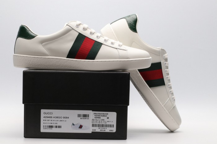 gu ace embroidered low-top sneaker with 431920