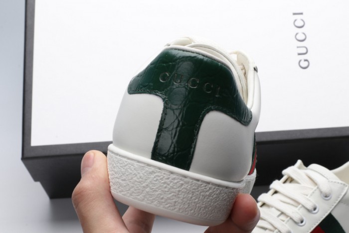 gu ace embroidered low-top sneaker with 431920