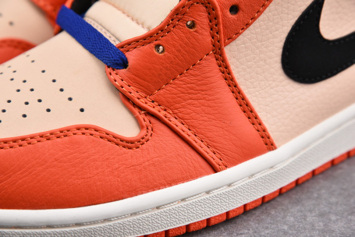 air jordan 1 mid team orange black 852542-800
