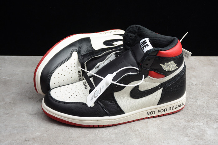 air jordan 1 retro high "not for resale" varsity red 861428-106