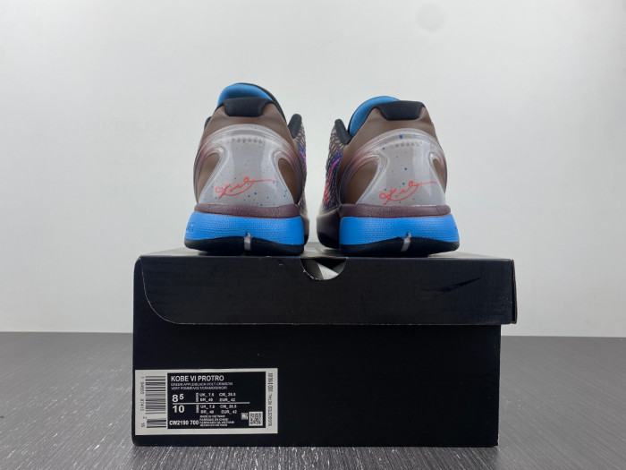 nike kobe 6 protro “bhm” cw2190-700