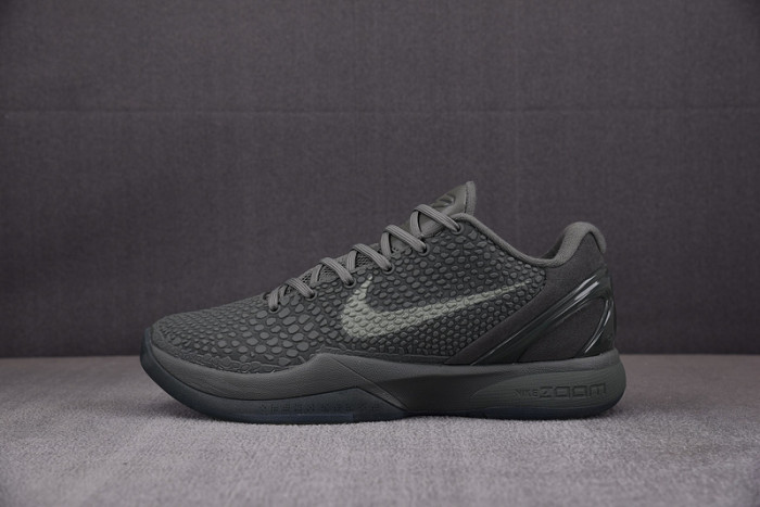 nike kobe 6 black mamba collection fade to black 869457-007