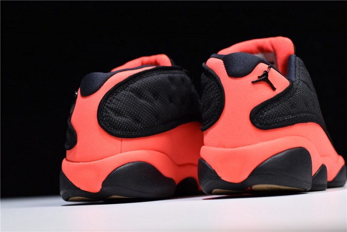 air jordan 13 retro low clot black red at3102-006