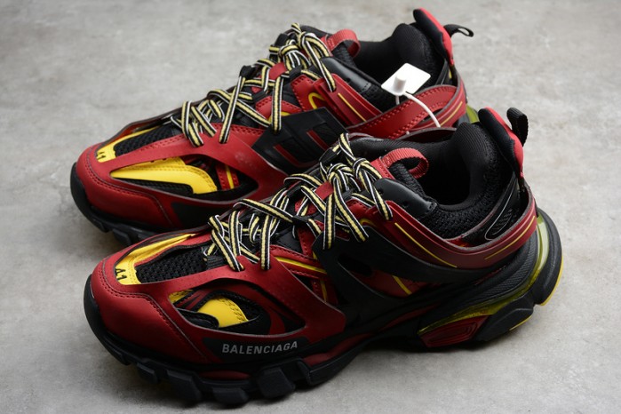 balen sneaker tess.s.gomma black red 542023 w1gb9 6509