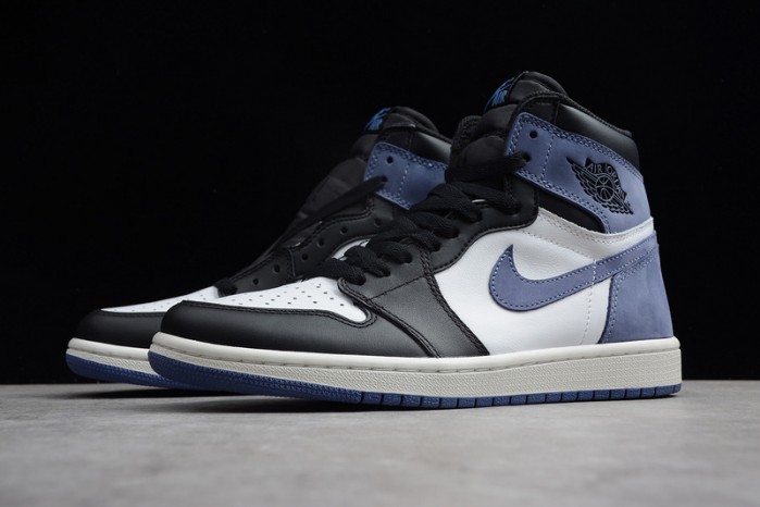 air jordan 1 retro high blue moon 555088-115