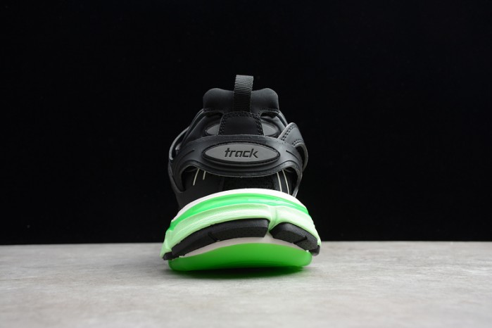 balen sneaker tess.s.gomma black fluorescent green 542023 w1gb8 5480
