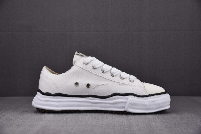 maison mihara yasuhiro canvas sneakers