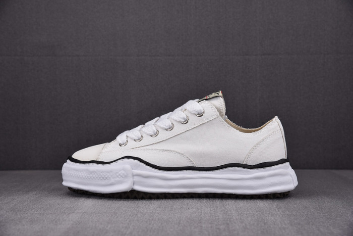 maison mihara yasuhiro canvas sneakers